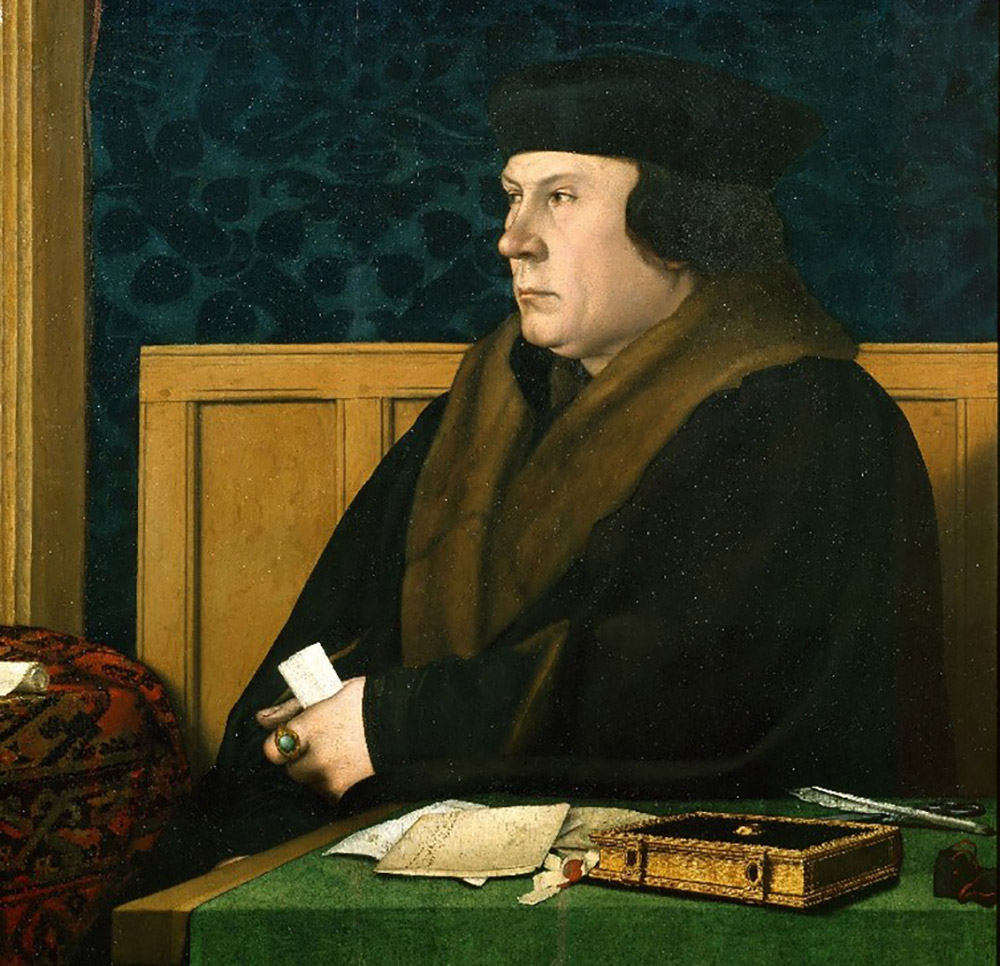 Brought to life: Thomas Cromwell. Hans Holbein via the Frick Collection. Brought to life: Thomas Cromwell. Hans Holbein via the Frick Collection.