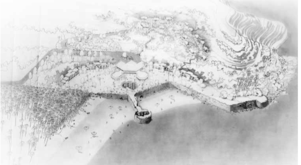 Kadri's plan for the Fort Aguada Hotel in Goa. Kadri's plan for the Fort Aguada Hotel in Goa.