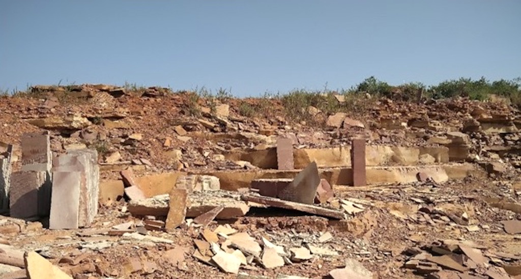 A stone quarry in Bidisha district of Madhya Pradesh. Photo credit: Abhijeet Jadhav A stone quarry in Bidisha district of Madhya Pradesh. Photo credit: Abhijeet Jadhav