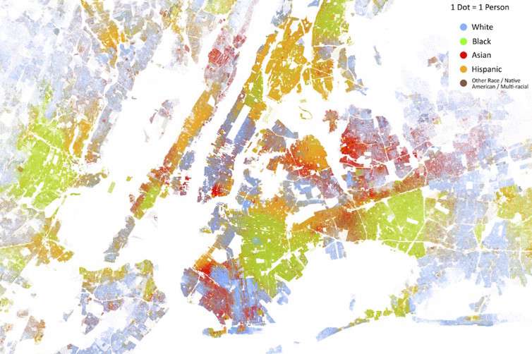 Racial segregation in New York City. Racial segregation in New York City.