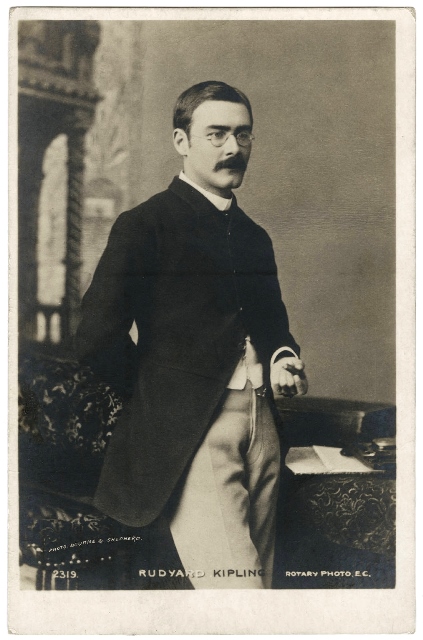 Rudyard Kipling, Bourne & Shepherd. Credit: Wikimedia Commons Rudyard Kipling, Bourne & Shepherd. Credit: Wikimedia Commons