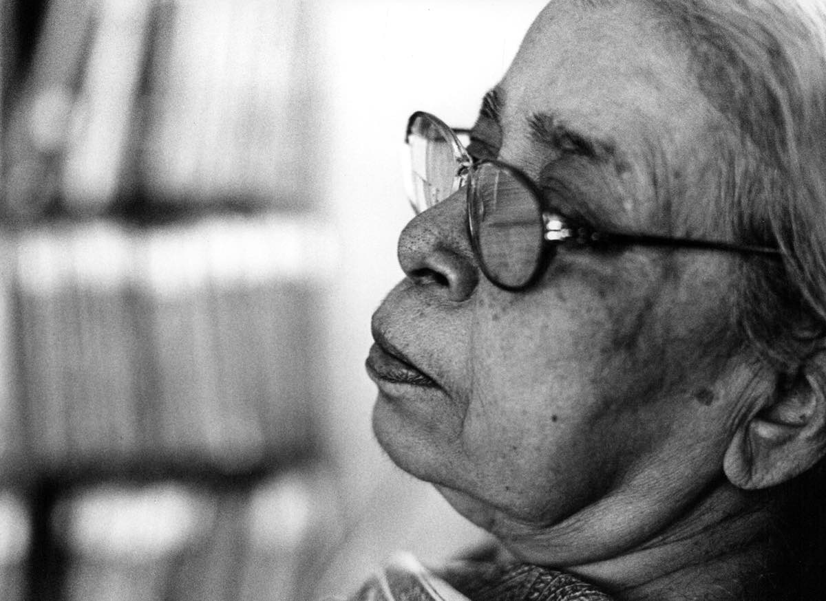 Mahasweta Devi (Image credit: Naveen Kishore) Mahasweta Devi (Image credit: Naveen Kishore)