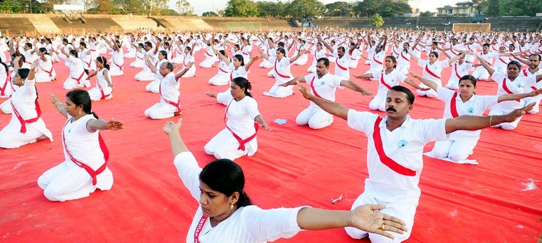 Red posture: Communist party promotes yoga in Kerala ‒ but leaves out 'Om' chants