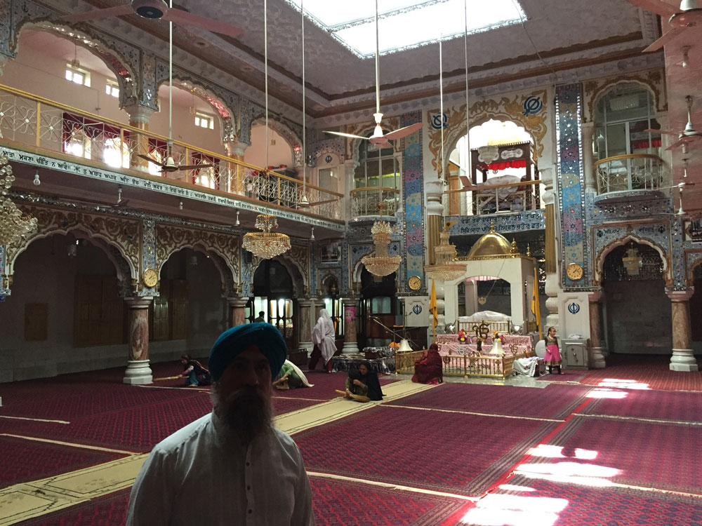 Inside Gurdwara Bhai Joga Singh in Peshawar. Inside Gurdwara Bhai Joga Singh in Peshawar.