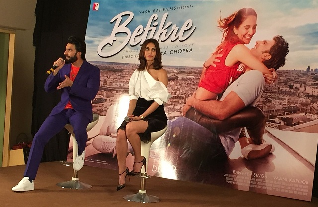 Ranveer Singh and Vaani Kapoor at the event. Ranveer Singh and Vaani Kapoor at the event.