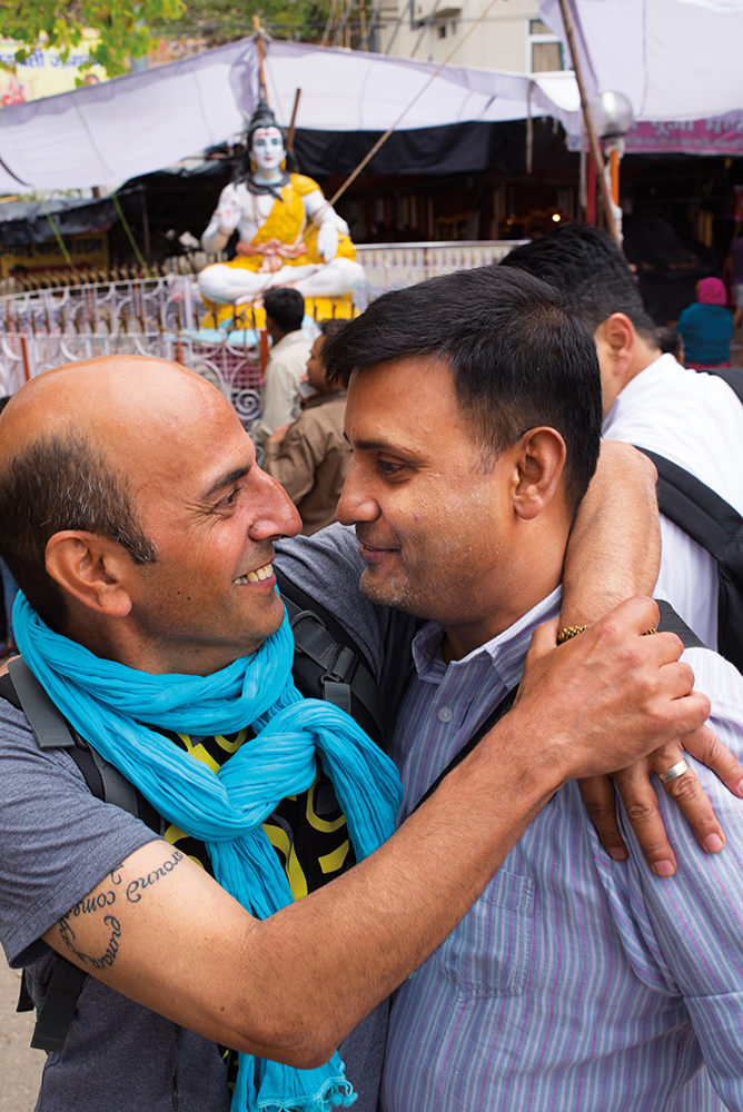 Zahid and Ranjan are among the few openly gay couples in Delhi. 'Even though people are more out today, there is that thing in the back of the mind saying this is still illegal in this country and tomorrow if they decide to crack down on it, we are too exposed already, so we would be in a lot of trouble,' says Ranjan. Image Credit: Sunil Gupta and Charan Singh Zahid and Ranjan are among the few openly gay couples in Delhi. 'Even though people are more out today, there is that thing in the back of the mind saying this is still illegal in this country and tomorrow if they decide to crack down on it, we are too exposed already, so we would be in a lot of trouble,' says Ranjan. Image Credit: Sunil Gupta and Charan Singh