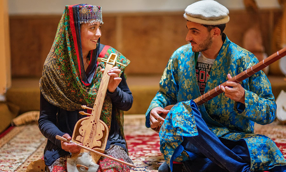 Students enjoy playing various musical instruments. Students enjoy playing various musical instruments.