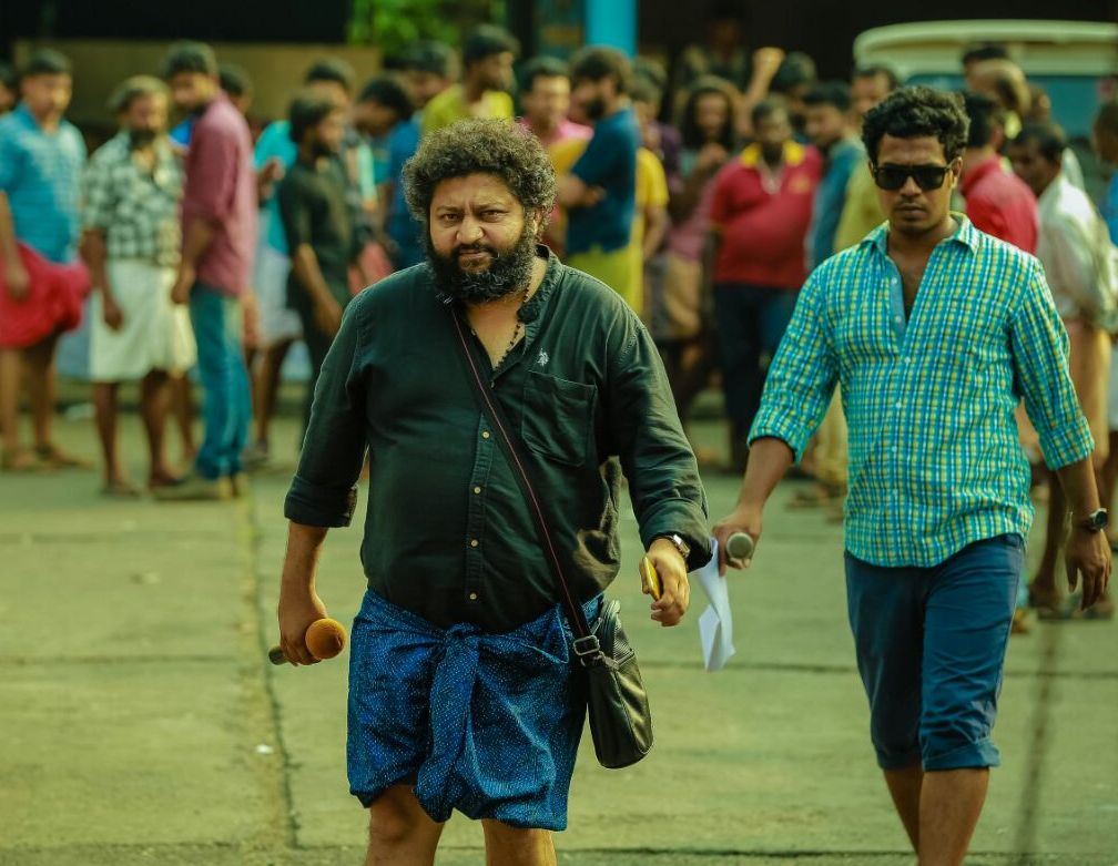 Lijo Jose Pellissery (left). Lijo Jose Pellissery (left).