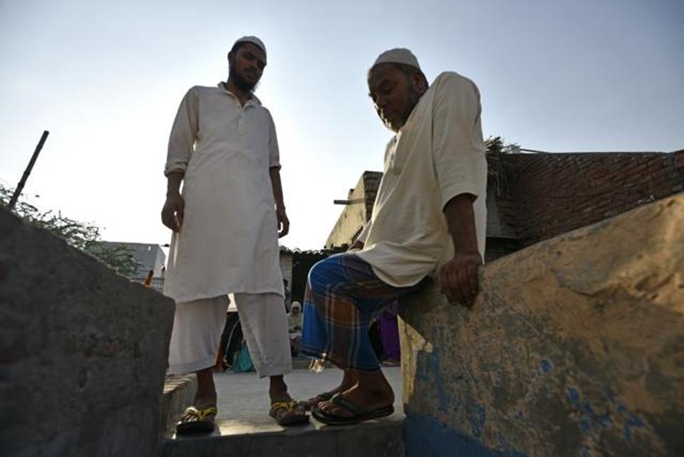 Junaid’s brother Hashim, and his father, Jalaluddin. Photo credit: Ravi Choudhary/HT Photo Junaid’s brother Hashim, and his father, Jalaluddin. Photo credit: Ravi Choudhary/HT Photo