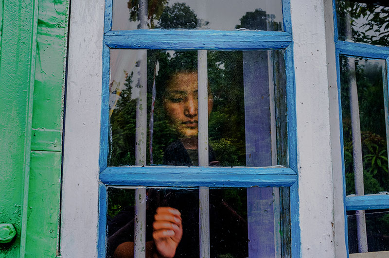 Pemba Lamu Sherpa, widow of Dawa Wangchuk Sherpa, at her residence. Dawa Wangchuk Sherpa was one of the guides for Chhanda Gayen during an expedition to Mount Kanchenjunga in Nepal. On May 20, 2014, Gayen went missing along with Dawa and another sherpa in an avalanche, while descending the western side of Mount Kanchenjunga. Pemba was married to Dawa on January 25, 2014, and he left for the expedition just three months later. Image: Rana Chakraborty Pemba Lamu Sherpa, widow of Dawa Wangchuk Sherpa, at her residence. Dawa Wangchuk Sherpa was one of the guides for Chhanda Gayen during an expedition to Mount Kanchenjunga in Nepal. On May 20, 2014, Gayen went missing along with Dawa and another sherpa in an avalanche, while descending the western side of Mount Kanchenjunga. Pemba was married to Dawa on January 25, 2014, and he left for the expedition just three months later. Image: Rana Chakraborty