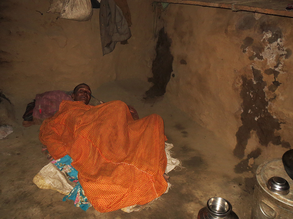 Kamla Devi, Hukum Singh's wife, who was bed-ridden, was also recorded as dead. Her Rs 750 pension, her only source of income, stopped in February. She died five months later on August 1. Kamla Devi, Hukum Singh's wife, who was bed-ridden, was also recorded as dead. Her Rs 750 pension, her only source of income, stopped in February. She died five months later on August 1.