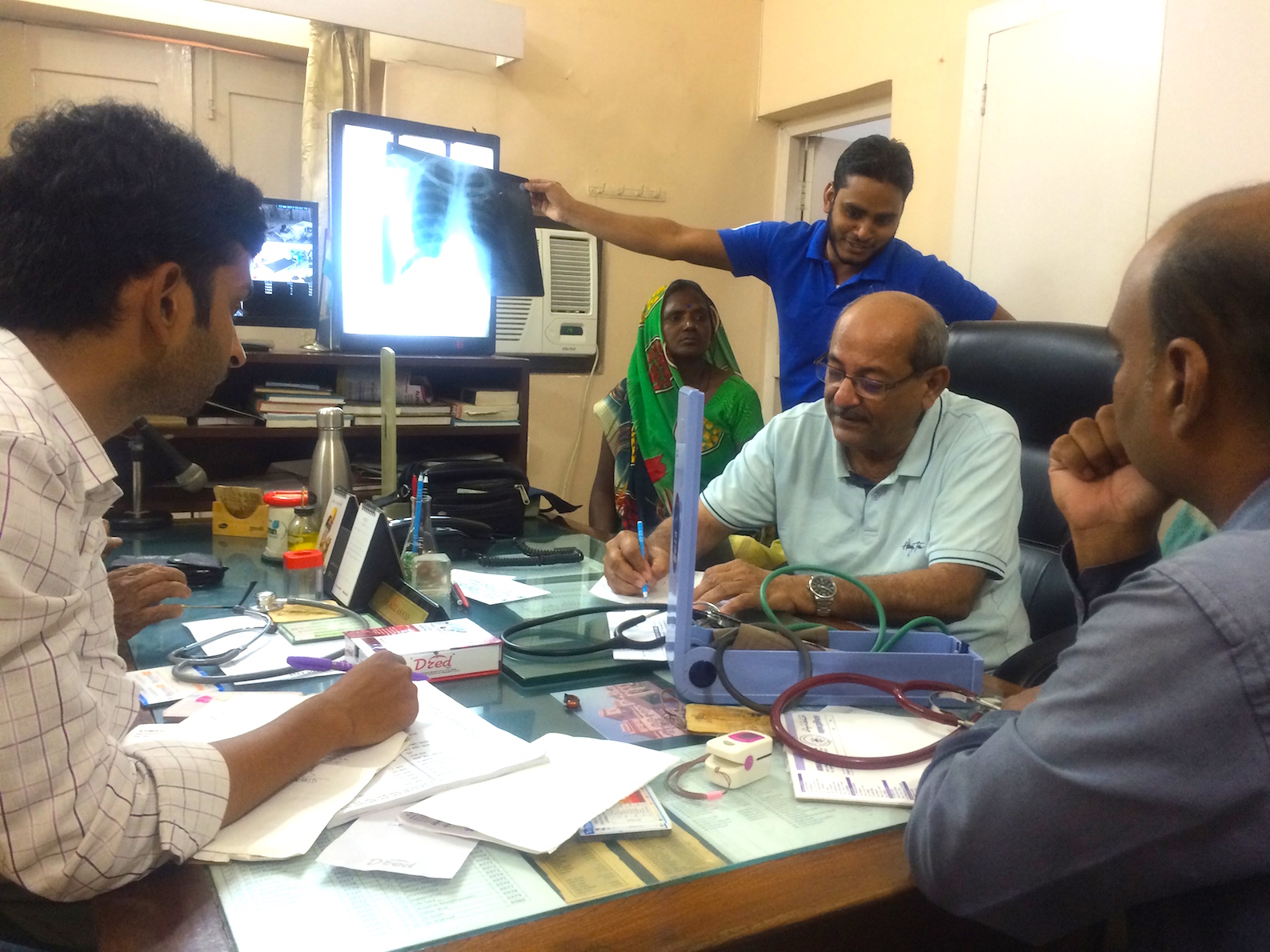 Dr Aziz Ahmad runs a hospital that draws both Hindu and Muslim patients. Dr Aziz Ahmad runs a hospital that draws both Hindu and Muslim patients.