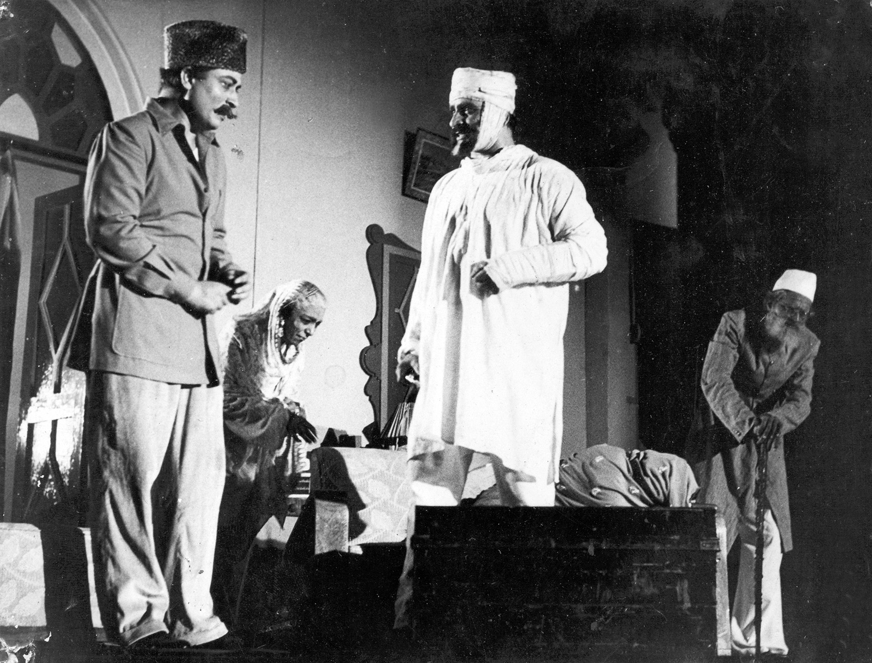 A scene from Ghaddar|Image courtesy: Prithvi Theatre. A scene from Ghaddar|Image courtesy: Prithvi Theatre.