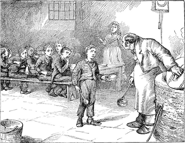 "Please sir, I want some more." Charles Dickens' Oliver Twist is one of the most famous fictional orphans. "Please sir, I want some more." Charles Dickens' Oliver Twist is one of the most famous fictional orphans.