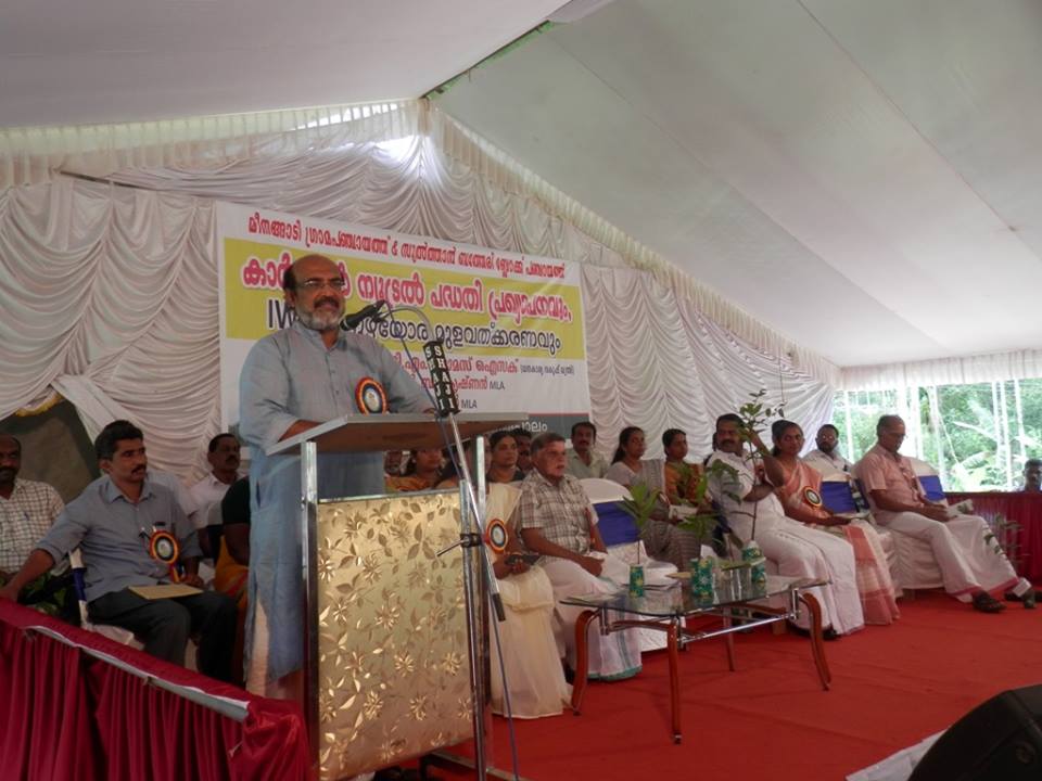Kerala Finance Minister TM Thomas Isaac at the launch of the carbon neutrality project on June 5. Kerala Finance Minister TM Thomas Isaac at the launch of the carbon neutrality project on June 5.