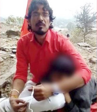 A video grab of Shambhulal Regar. A video grab of Shambhulal Regar.