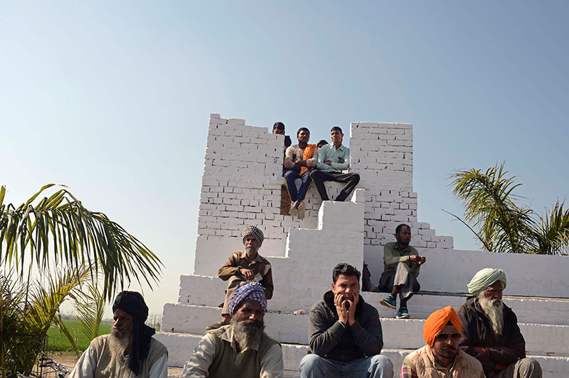 The audience at the rather rudimentary stadium in Killa Raipur. The audience at the rather rudimentary stadium in Killa Raipur.