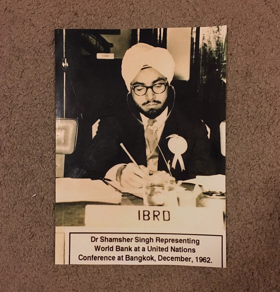 A picture of Babra taken at a UN conference in 1962. A picture of Babra taken at a UN conference in 1962.