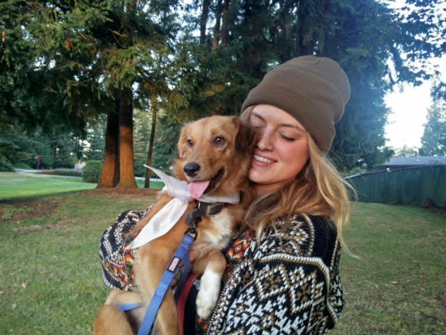 Rachelle Hanson with Tiny, whom she first met in Dharamsala. Rachelle Hanson with Tiny, whom she first met in Dharamsala.