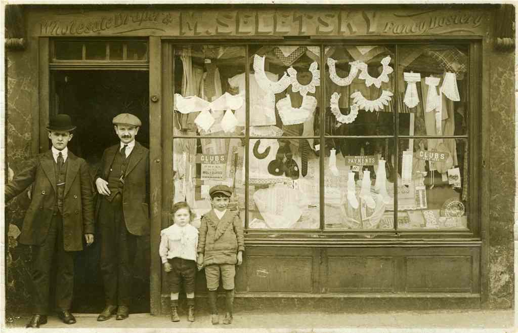 My Grandparents' Shop, from the Migration Museum's '100 Images of Migration' exhibition © Sir Stephen Sedley My Grandparents' Shop, from the Migration Museum's '100 Images of Migration' exhibition © Sir Stephen Sedley
