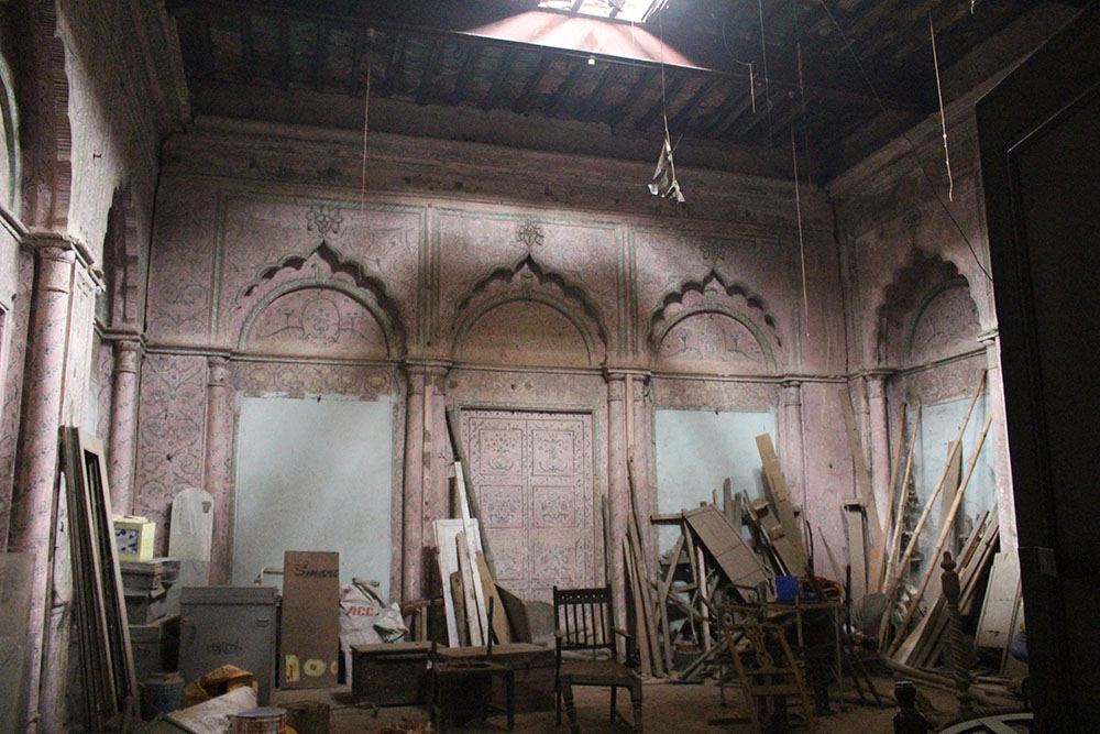 A locked room in Salempur House. A locked room in Salempur House.