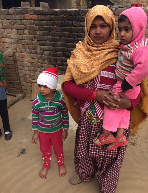 Reena with her two sons, who were delivered at a private nursing home. (Photo: Menaka Rao) Reena with her two sons, who were delivered at a private nursing home. (Photo: Menaka Rao)