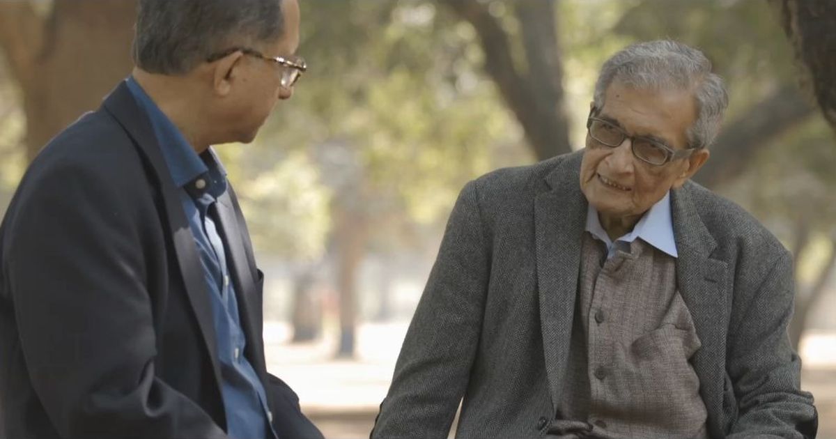 Kaushik Basu and Amartya Sen in The Argumentative Indian.