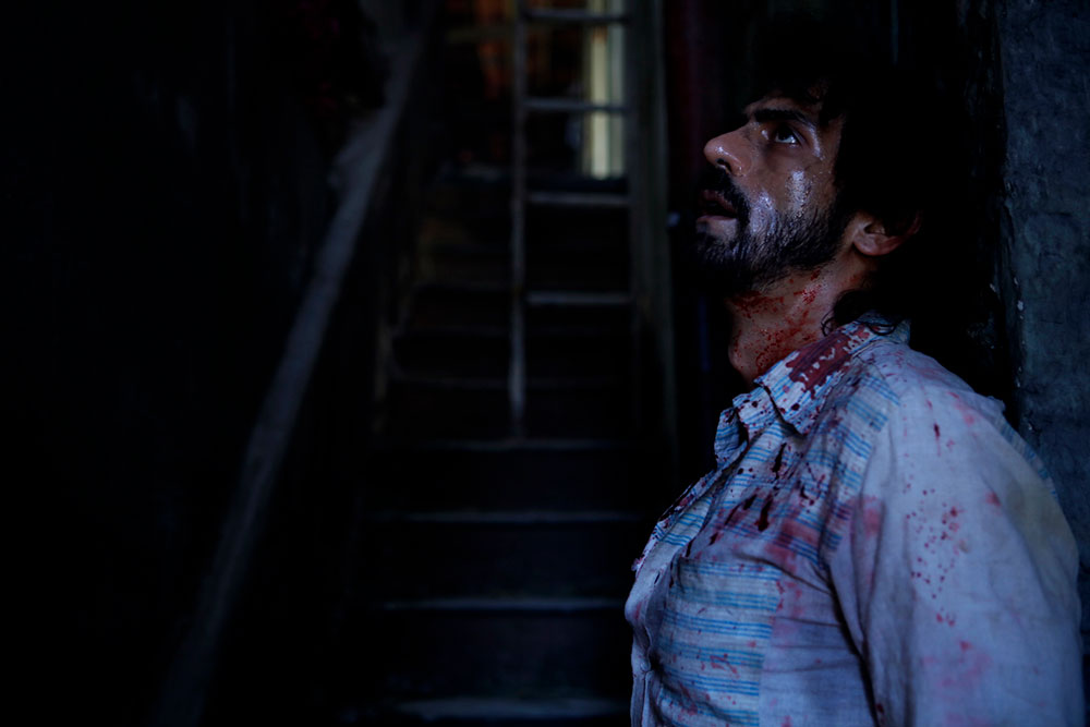 Arjun Rampal as Arun Gawli in Daddy (2017). Image credit: Kundalini Entertainment. Arjun Rampal as Arun Gawli in Daddy (2017). Image credit: Kundalini Entertainment.
