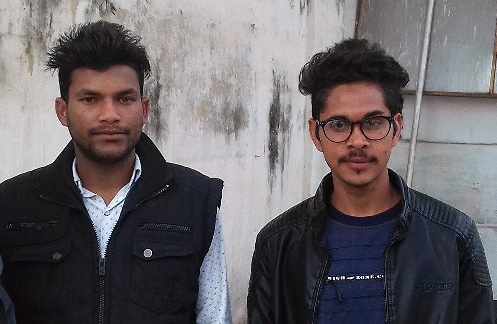 Shubham Singh and Tejpal Singh Rajput. Photo credit: Abhishek Dey Shubham Singh and Tejpal Singh Rajput. Photo credit: Abhishek Dey