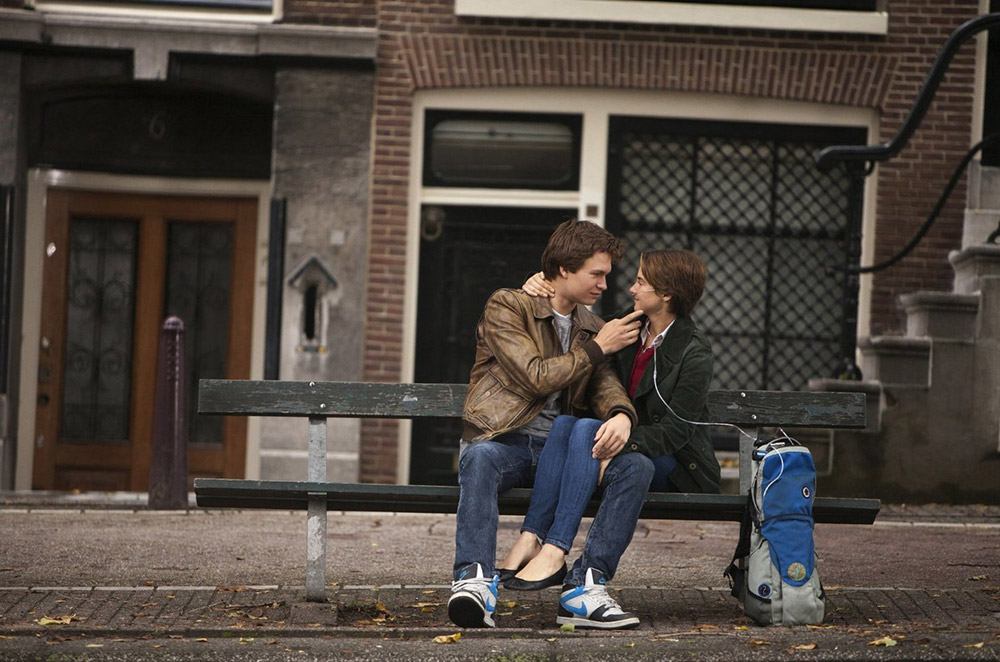 "The Fault in our Stars", both novel and film, deals with a terminally-ill character. Photo credit: Fox 2000 Studios "The Fault in our Stars", both novel and film, deals with a terminally-ill character. Photo credit: Fox 2000 Studios