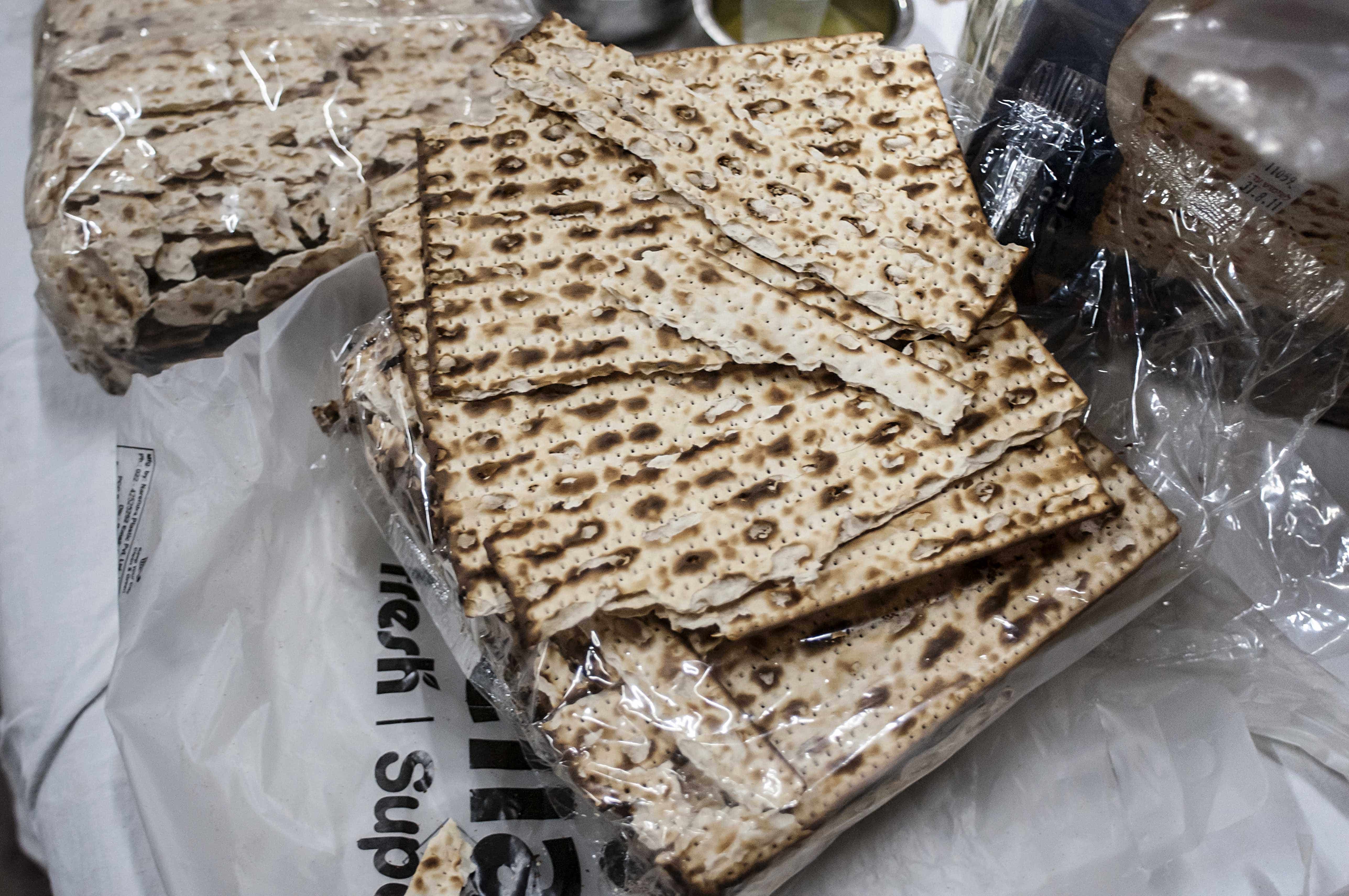 Jewish matzoh bread. Image credit: Bindi Sheth Jewish matzoh bread. Image credit: Bindi Sheth