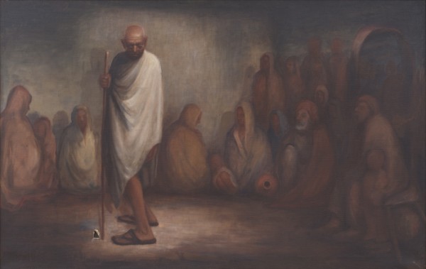 ‘I See No Light: Let No Man Put Asunder’ (Oil on canvas, n.d., exhibited 1971). ‘I See No Light: Let No Man Put Asunder’ (Oil on canvas, n.d., exhibited 1971).