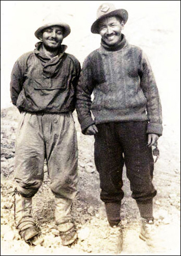 Kapadia with Tenzing Norgay in the 1960s. Photo courtesy: Harish Kapadia Kapadia with Tenzing Norgay in the 1960s. Photo courtesy: Harish Kapadia