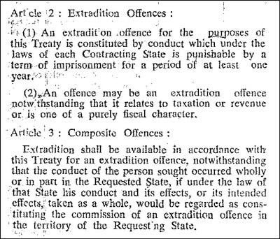 Source: India’s extradition treaty with UK Source: India’s extradition treaty with UK