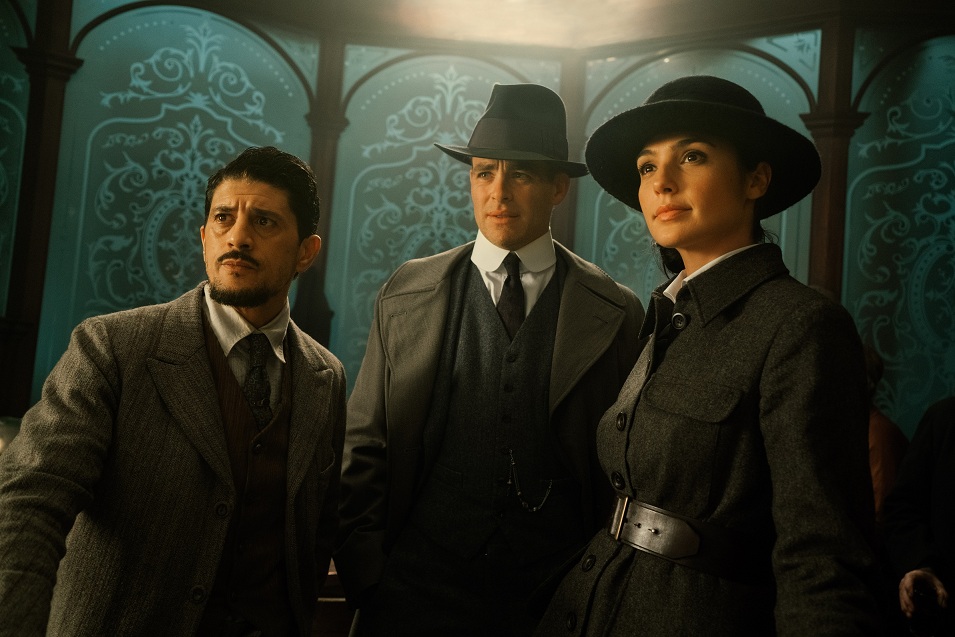 Said Taghmaoui, Chris Pine and Gal Gadot in Wonder Woman. Courtesy Warner Bros. Said Taghmaoui, Chris Pine and Gal Gadot in Wonder Woman. Courtesy Warner Bros.
