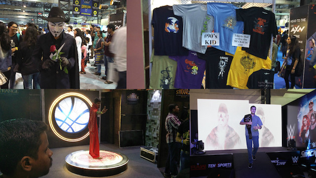 Image Credit: Aakash Karkare; WWE Image Courtesy: Mumbai Comic Con Image Credit: Aakash Karkare; WWE Image Courtesy: Mumbai Comic Con