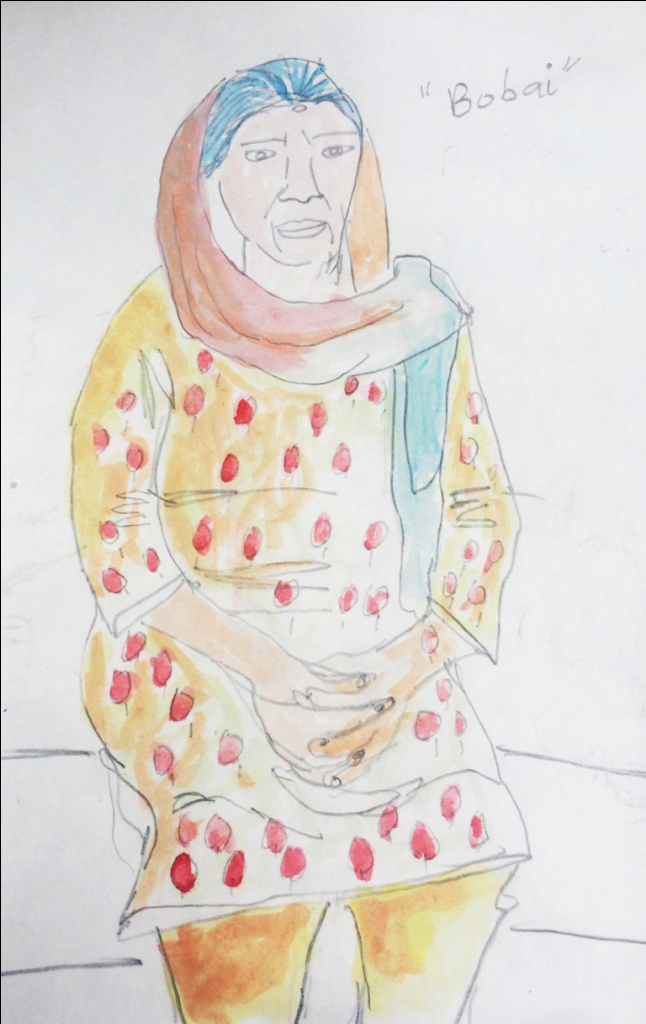 'Memory of Grandmother', Mahum Shabir. 'Memory of Grandmother', Mahum Shabir.