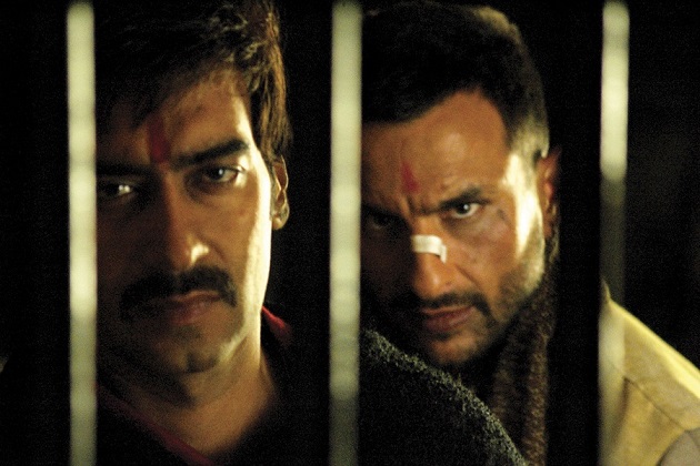 Ajay Devgn and Saif Ali Khan in ‘Omkara’. Ajay Devgn and Saif Ali Khan in ‘Omkara’.