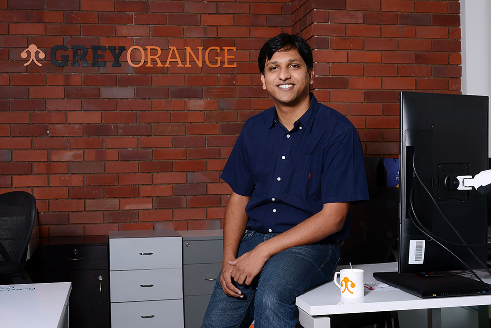 Gupta: “I was always the person who went super deep into technology.” Photo credit: GreyOrange Gupta: “I was always the person who went super deep into technology.” Photo credit: GreyOrange