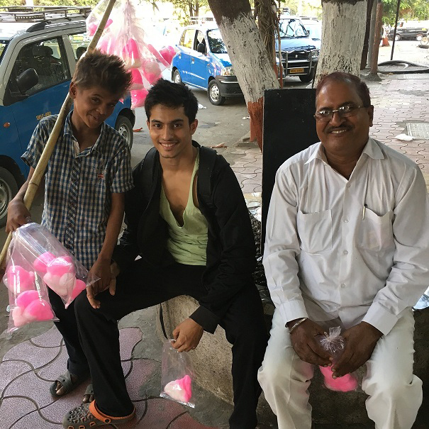 Manish with his father. Image credit: Sooni Taraporevala. Manish with his father. Image credit: Sooni Taraporevala.