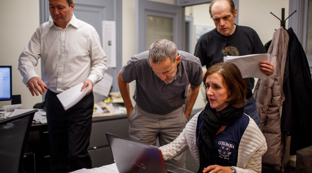 Gerard Ryle (left) and Marina Walker (right) of the International Consortium of Investigative Journalists. (Credit: icij.org) Gerard Ryle (left) and Marina Walker (right) of the International Consortium of Investigative Journalists. (Credit: icij.org)