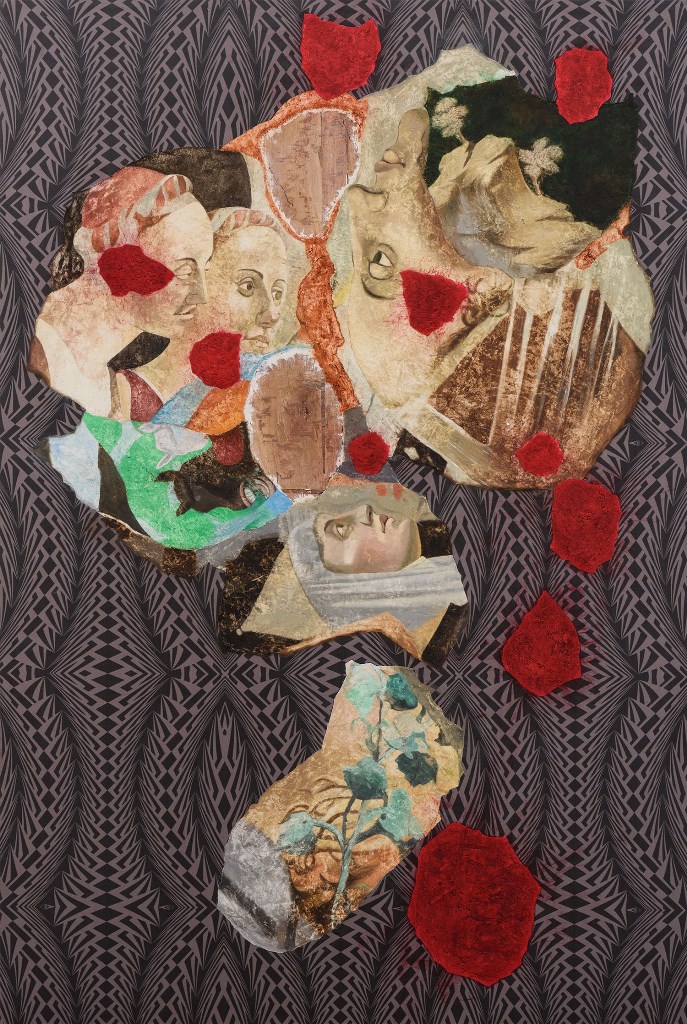 Untitled - III (Italian Girlfriends), by Atul Dodiya. Courtesy: Atul Dodiya and Vadehra Art Gallery Untitled - III (Italian Girlfriends), by Atul Dodiya. Courtesy: Atul Dodiya and Vadehra Art Gallery
