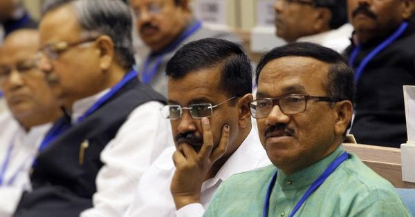 Kejriwal: 'Fifty-five people died.' Interviewer: 'Is it linked to demonetisation?' Outcome: fury