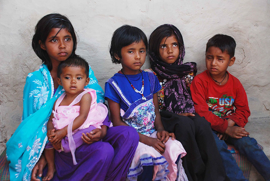 Majloom Ansari is survived by four daughters and a son. Photo: Manob Chowdhury Majloom Ansari is survived by four daughters and a son. Photo: Manob Chowdhury