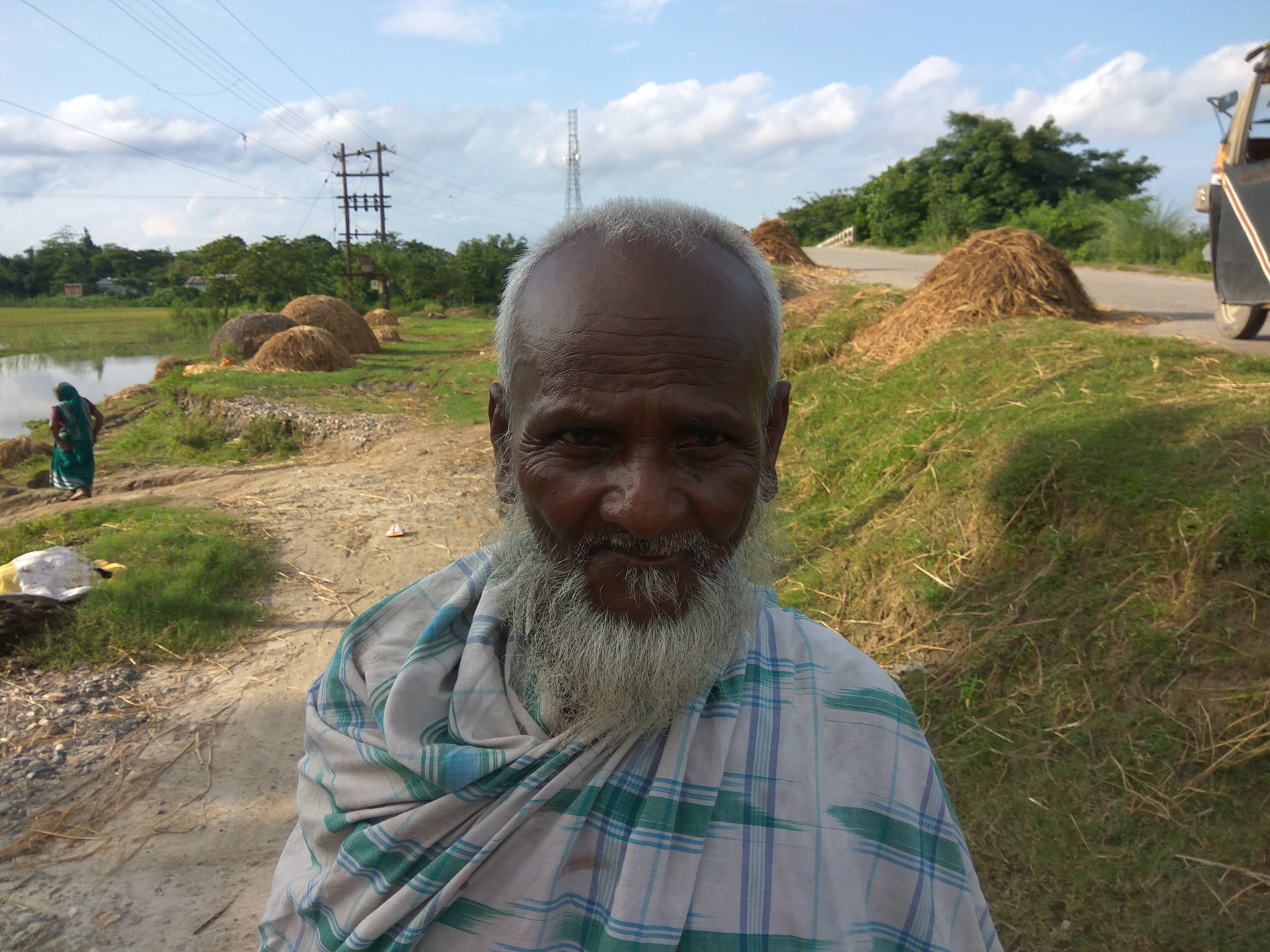 Farmer Noor Salam. (Photo credit: Arunabh Saikia). Farmer Noor Salam. (Photo credit: Arunabh Saikia).