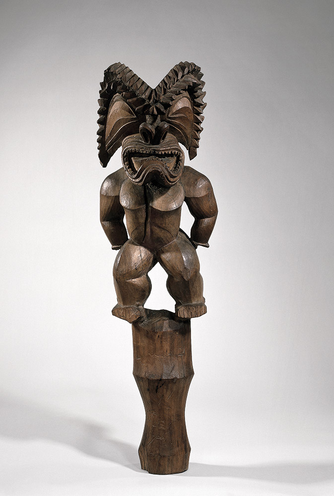 Kū-Ka-Ili-Moku, God of War, Hawaii, 1750-1800 CE. Photo: The British Museum Kū-Ka-Ili-Moku, God of War, Hawaii, 1750-1800 CE. Photo: The British Museum