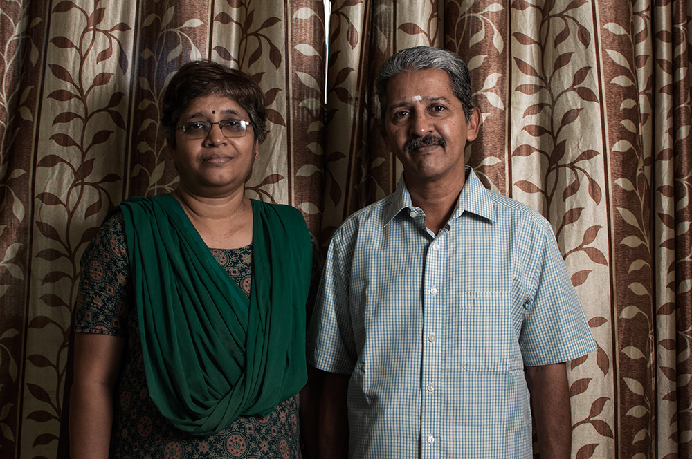 'Whenever there was a family function and I had to wear a nine-yard saree, she’ll come running to me and will herself drape that nine-yard on me,' said Gomathi Radhakrishnan. Credit: Naveen PM 'Whenever there was a family function and I had to wear a nine-yard saree, she’ll come running to me and will herself drape that nine-yard on me,' said Gomathi Radhakrishnan. Credit: Naveen PM