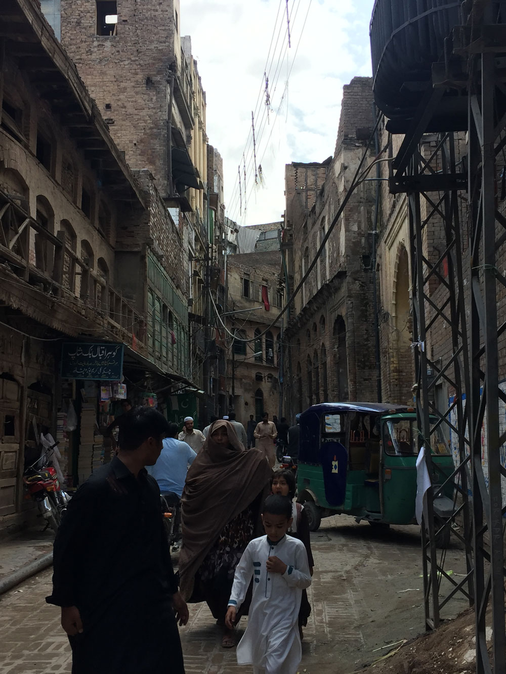 The street where the gurdwara is located. The street where the gurdwara is located.