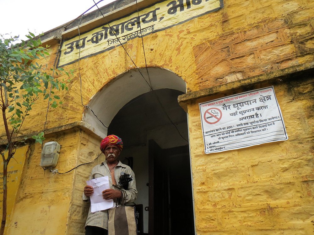 Pura Hamira traveled 36 km to reach Bhim block office to enquire why his social security pension was stopped. Treasury officers said they received 10 to 15 requests every day that pensions had been wrongly suspended and wrong details linked to Aadhaar. Pura Hamira traveled 36 km to reach Bhim block office to enquire why his social security pension was stopped. Treasury officers said they received 10 to 15 requests every day that pensions had been wrongly suspended and wrong details linked to Aadhaar.