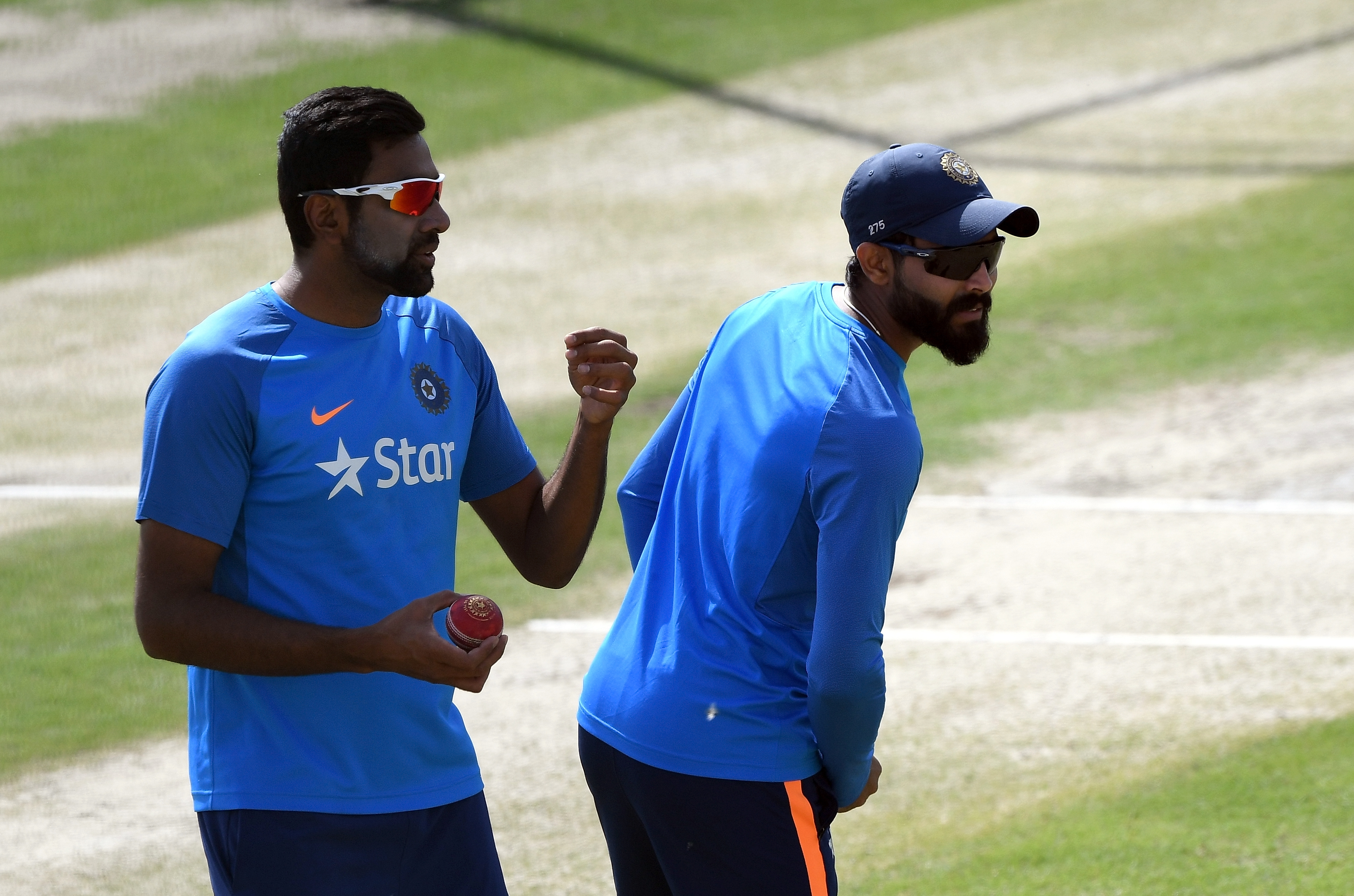 R Ashwin (left) and Ravindra Jadeja have been rested for India's upcoming limited overs series against Sri Lanka. Photo: AFP R Ashwin (left) and Ravindra Jadeja have been rested for India's upcoming limited overs series against Sri Lanka. Photo: AFP